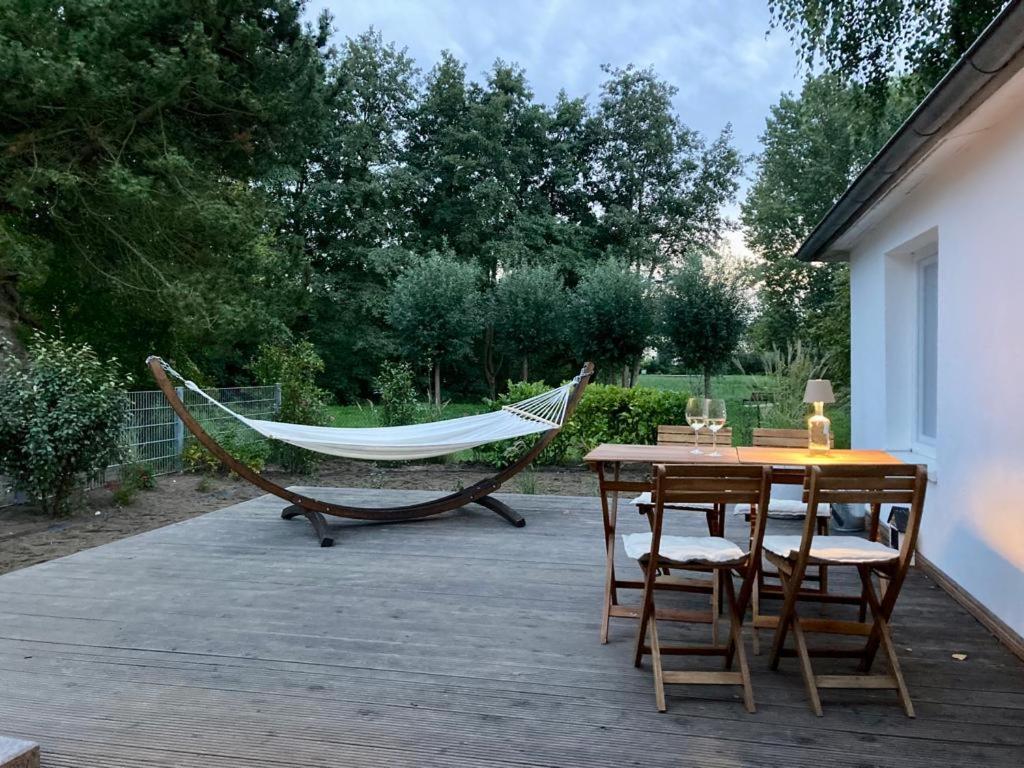 Moderner Bungalow Im Seebad Bansin, 200 Meter Zum Strand Χέρινγκσντορφ Εξωτερικό φωτογραφία
