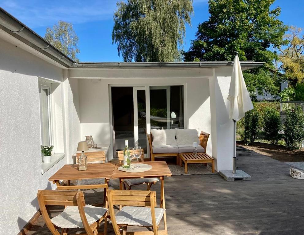 Moderner Bungalow Im Seebad Bansin, 200 Meter Zum Strand Χέρινγκσντορφ Εξωτερικό φωτογραφία